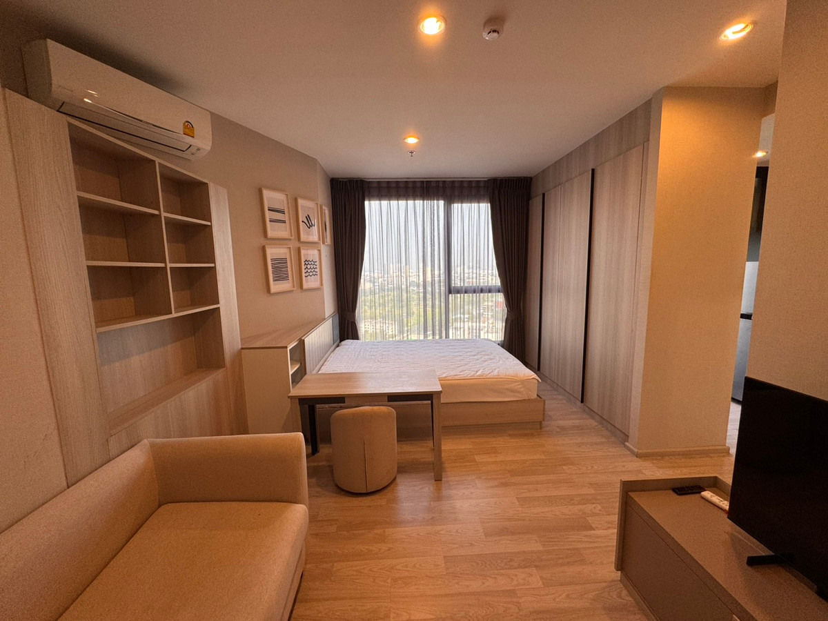 For RentCondoBangna, Bearing, Lasalle : Condo for rent, Ideo mobi sukhumvit eastpoint, fully furnished condo, ready to move in, close to BTS Bangna, only 250 meters!!