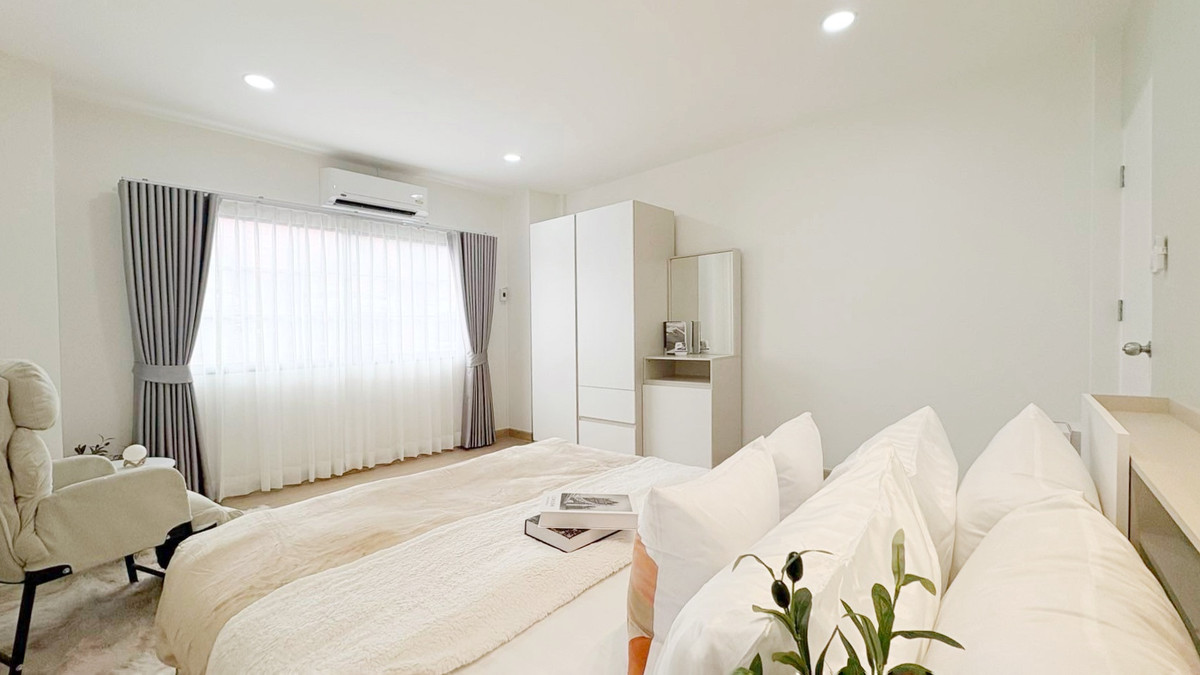 For SaleTownhomeLadprao101, Happy Land, The Mall Bang Kapi : 🏡 Baan Phibun Lat Phrao 101 II, 2-story townhome near the Yellow Line ✨✨