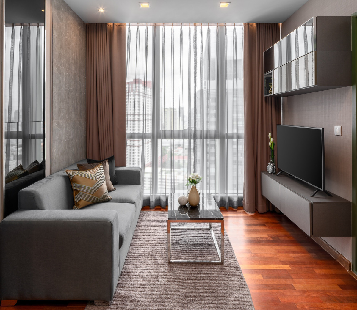 ให้เช่าคอนโดราชเทวี พญาไท : For Rent condo Wish Signature Midtown Siam fully furnished (S15-30772) 