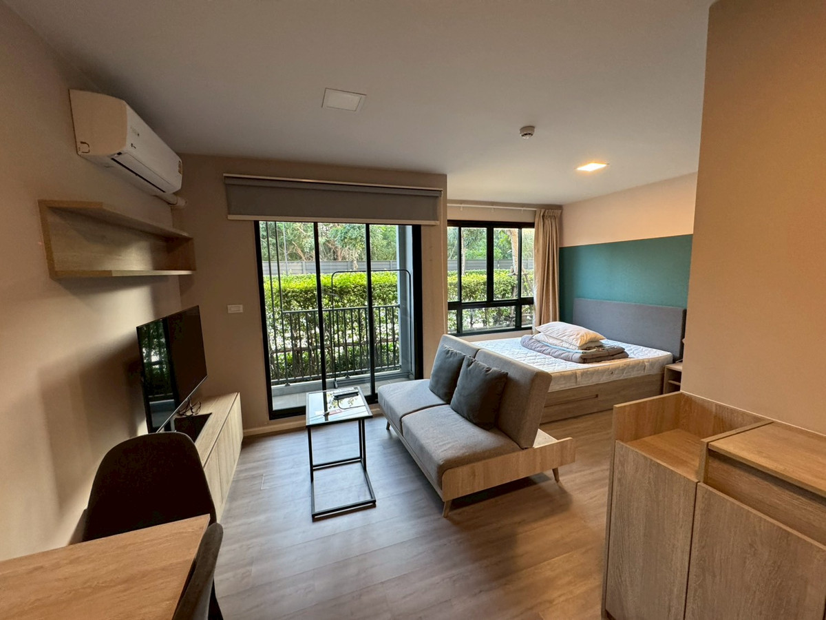 ให้เช่าคอนโดปทุมธานี รังสิต ธรรมศาสตร์ : 🔥ให้เช่า🔥 DCondo Hideaway Rangsit  พร้อมเข้าอยู่ สงบไม่ร้อน