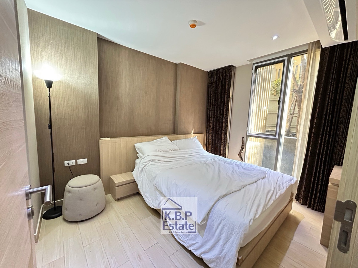 For RentCondoSilom, Saladaeng, Bangrak : For Rent Klass Silom Condo (Silom Soi3)2Beds 2Baths  Area 66 Sqm. Fully Furniture Ready to Move