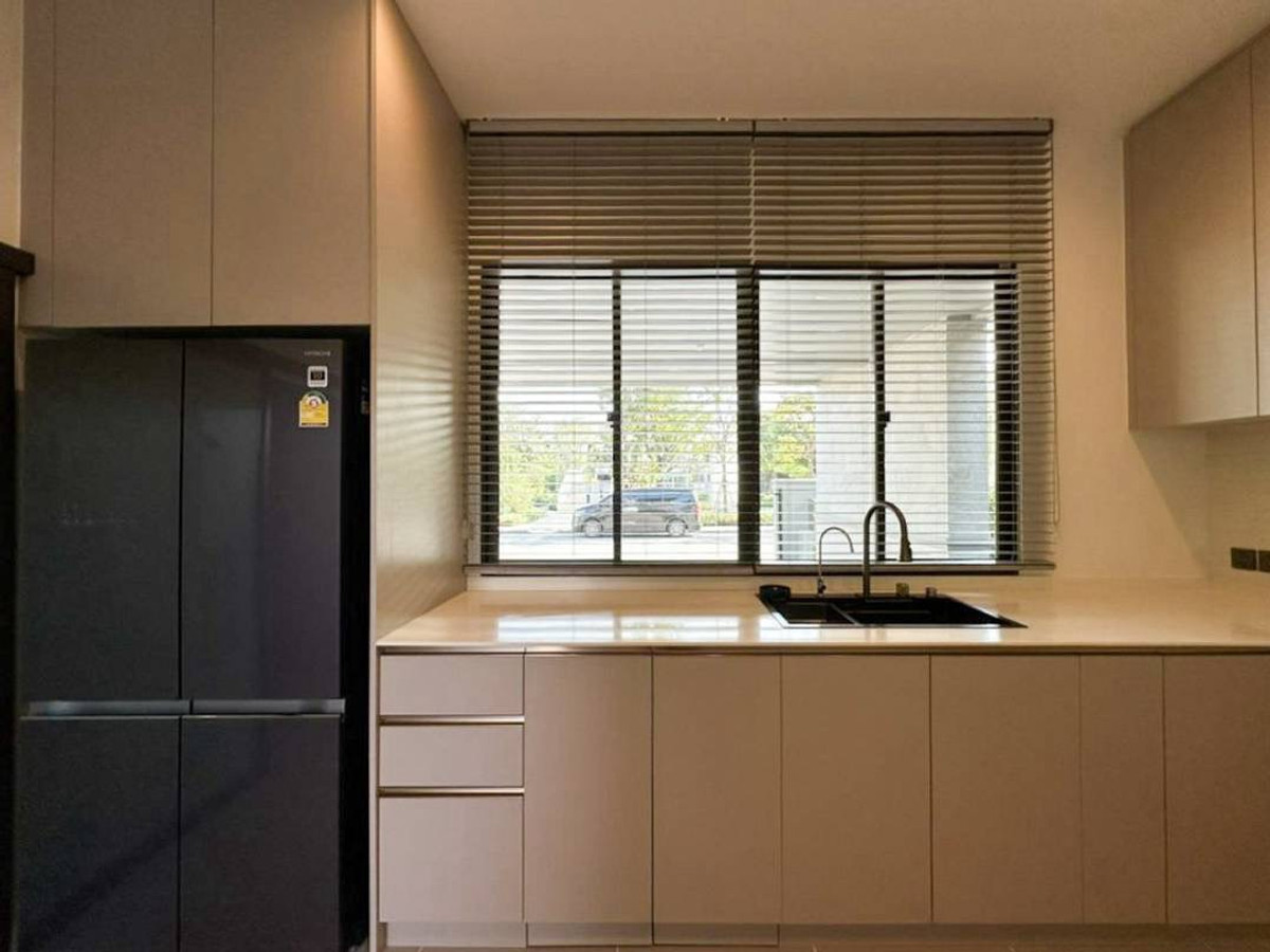 For RentHouseLadkrabang, Suwannaphum Airport : Single house Grand Bangkok Boulevard Krungthep Kreetha / 5 bedrooms (FOR RENT) BZD122