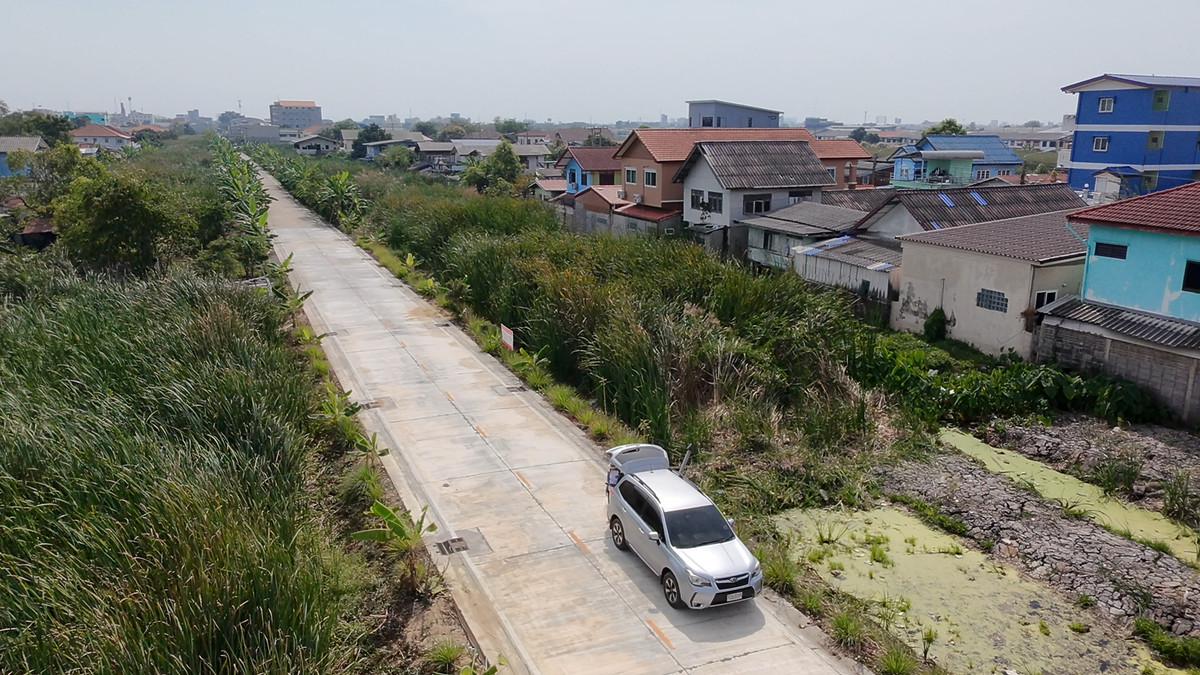 ขายที่ดินปทุมธานี รังสิต ธรรมศาสตร์ : ขายที่ดิน 1งาน ซอยรังสิต-นครนายก 57 ธัญบุรี คลอง 2 ซอยข้างร้านเป๋าตุงกุ้งเผา