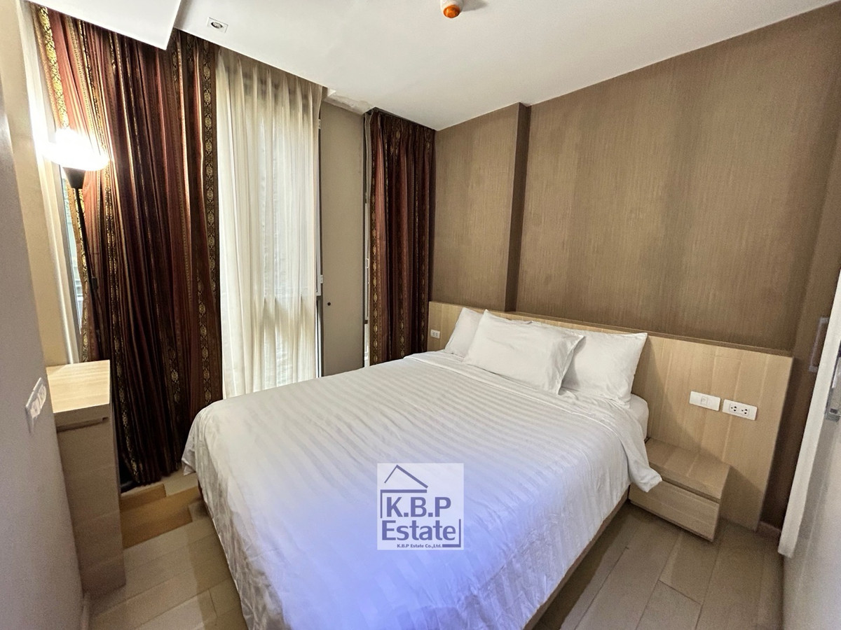For RentCondoSilom, Saladaeng, Bangrak : For Rent Klass Silom Condo (Silom Soi3)2Beds 2Baths  Area 66 Sqm. Fully Furniture Ready to Move
