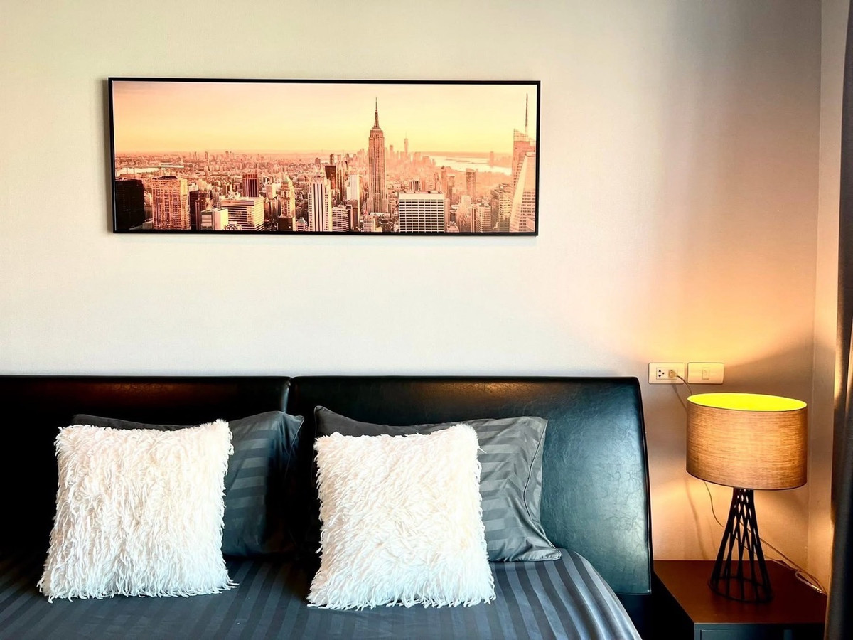 For RentCondoOnnut, Udomsuk : For rent Aspire Sukhumvit 48 (Aspire Sukhumvit 48) 
 🛏️ 1 bedroom 🛁 1 bathroom 🛋️ 1 living room, size 39 sq m. Building S, 26th floor 🌅 City view ✨ Price 18,000 baht ✨