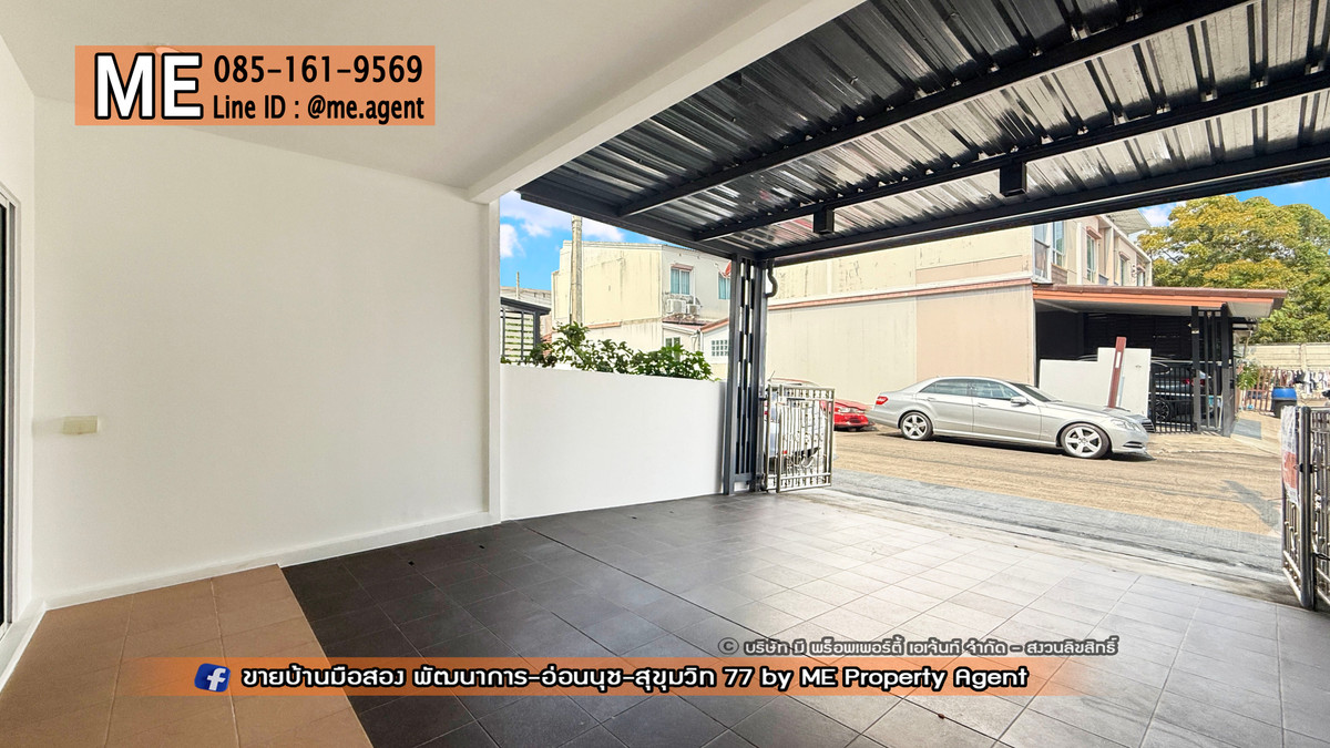 For RentTownhomePattanakan, Srinakarin : Townhouse for rent, newly renovated, Willet Light Pattanakarn 38, furnished, ready to move in, near Sukhumvit, Thonglor, Ekkamai, call 064-954-9619 (RTG44-17)