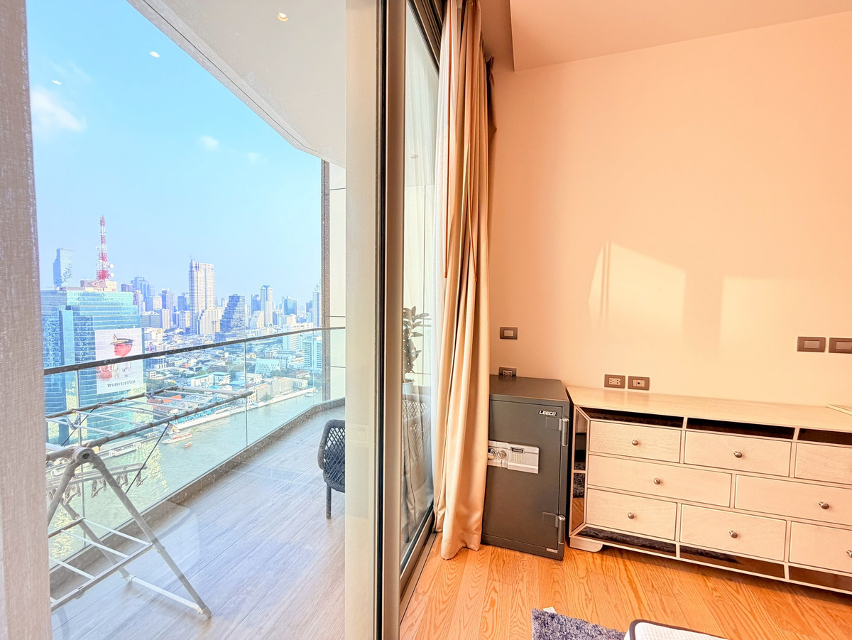 For RentCondoWongwianyai, Charoennakor : 90k ✨ Magnolias Icon Siam✨ - Luxury condo, 2 bedrooms, high floor, along the Chao Phraya River.