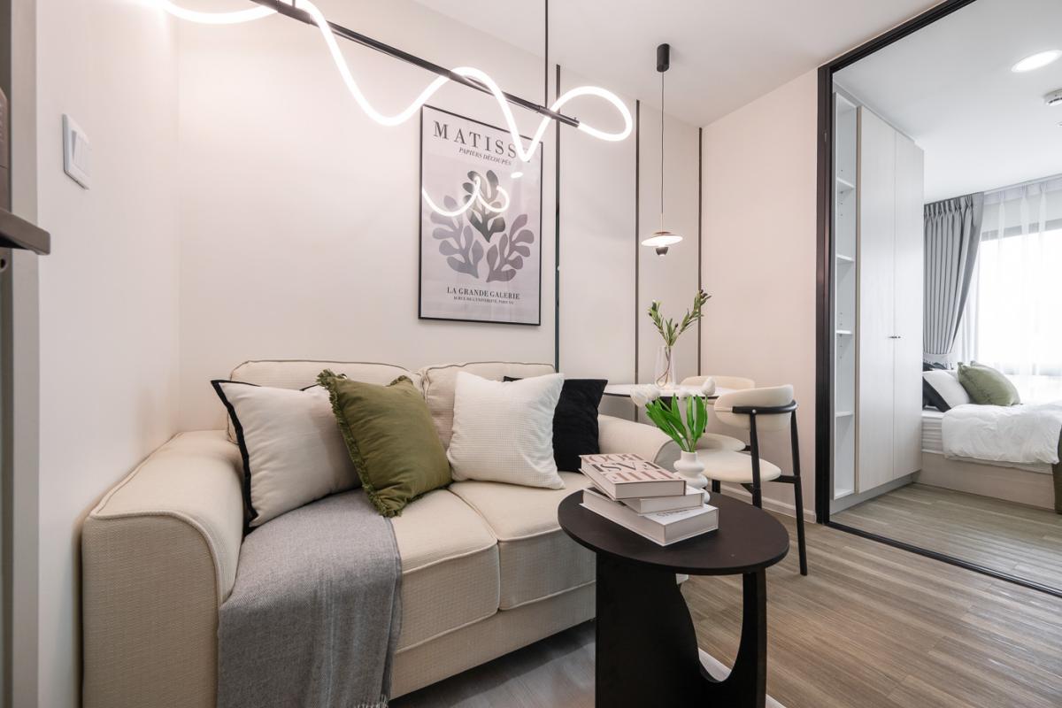 For SaleCondoKasetsart, Ratchayothin : 🔥For Sale 🌟Newly Renovated 🧳Move-In Ready 🏢Condo Kensington Kaset Campus 30.78 sq.m.