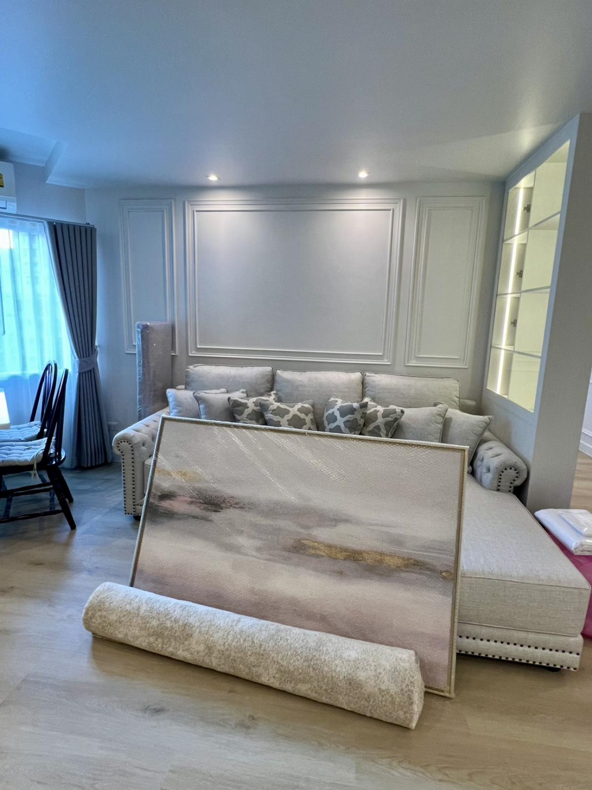 For SaleCondoRama3 (Riverside),Satupadit : Fortune Condo Town, 2 bedrooms, 85 sq.m. Special price 7.5 million THB.Near BRT Chan Road, Rama 3 area, shopping convenient every day!