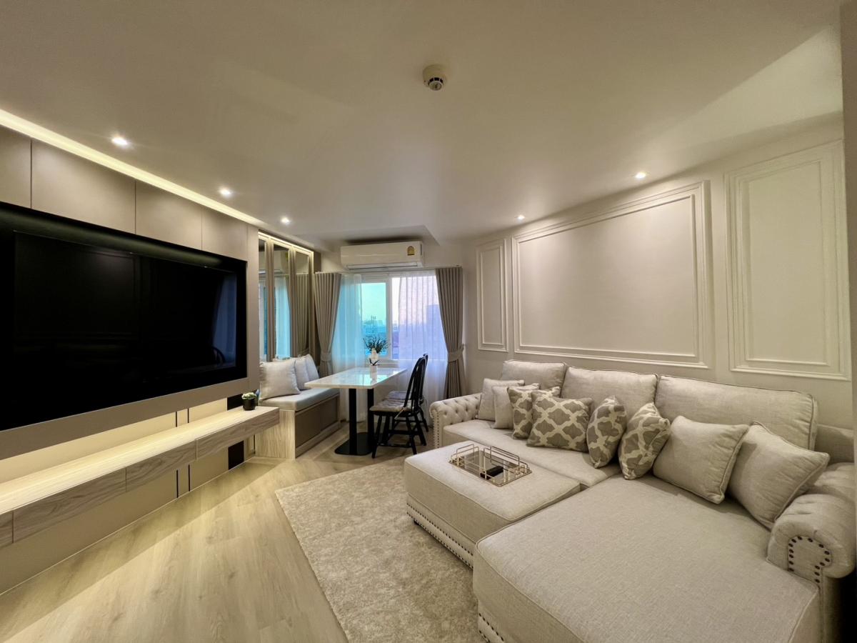 For SaleCondoRama3 (Riverside),Satupadit : Fortune Condo Town, 2 bedrooms, 85 sq.m. Special price 7.5 million THB.Near BRT Chan Road, Rama 3 area, shopping convenient every day!