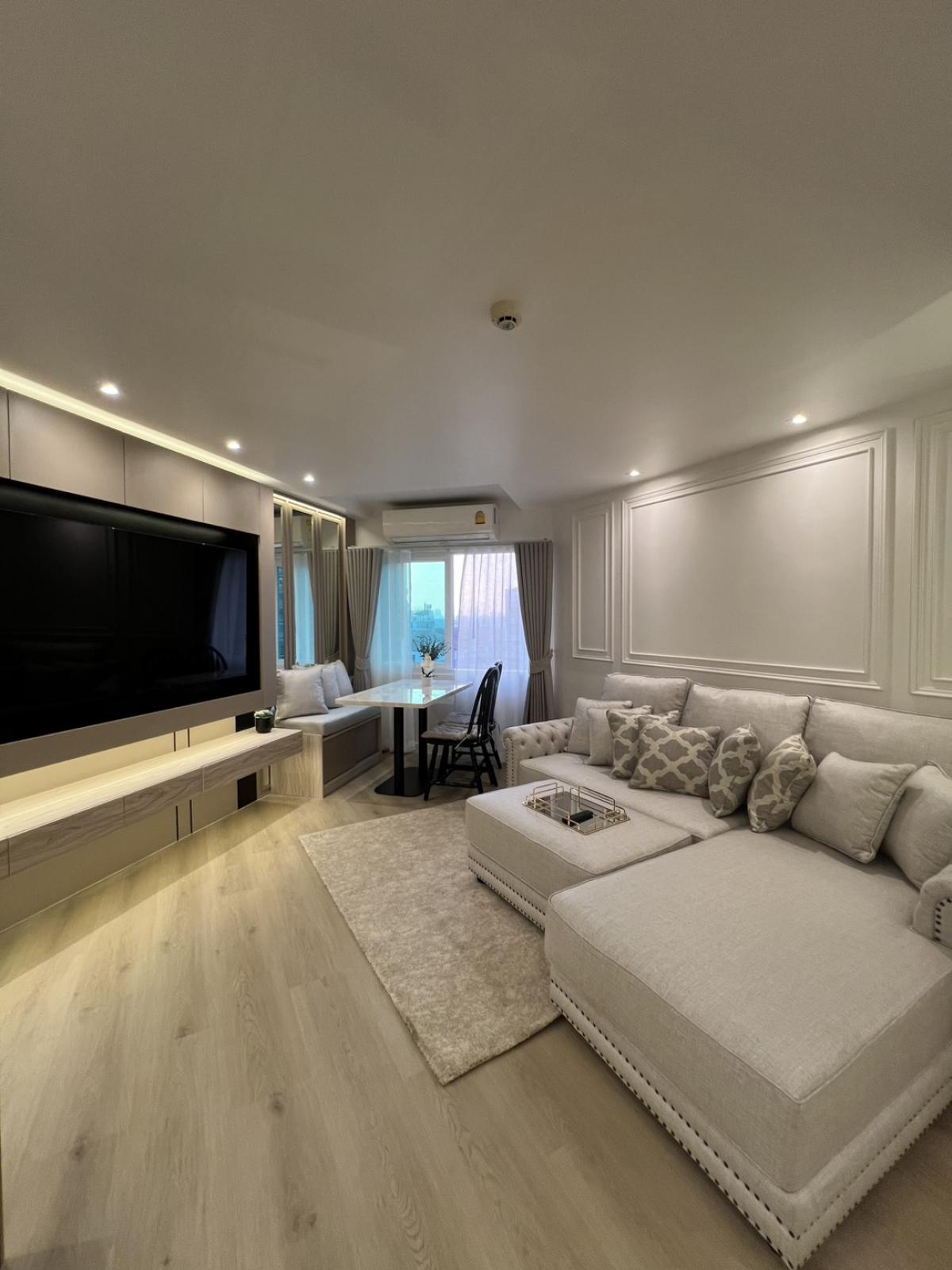 For SaleCondoRama3 (Riverside),Satupadit : Fortune Condo Town, 2 bedrooms, 85 sq.m. Special price 7.5 million THB.Near BRT Chan Road, Rama 3 area, shopping convenient every day!