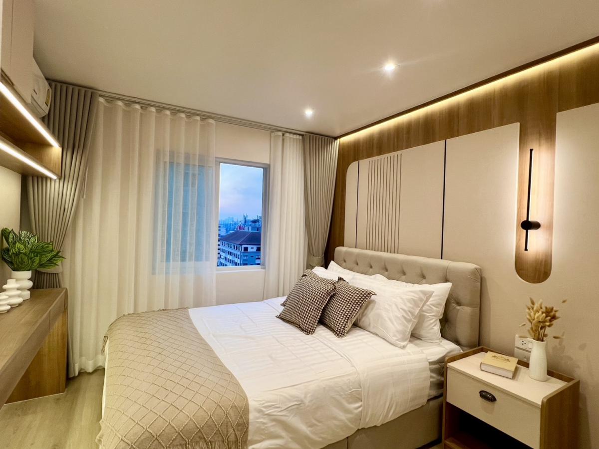 For SaleCondoRama3 (Riverside),Satupadit : Fortune Condo Town, 2 bedrooms, 85 sq.m. Special price 7.5 million THB.Near BRT Chan Road, Rama 3 area, shopping convenient every day!