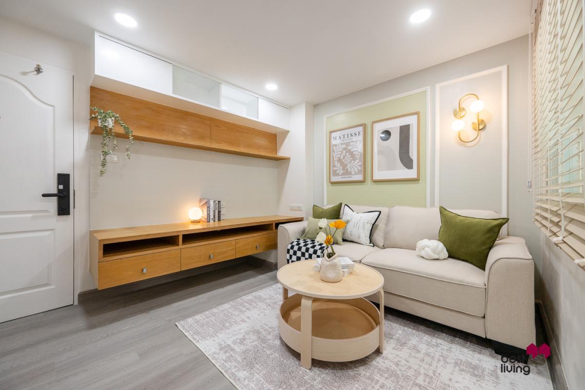 For SaleCondoKaset Nawamin,Ladplakao : 🔥For Sale 🌟Newly Renovated 🧳Move-In Ready 🏢Condo Premsiri Boutique Park 34.04 sq.m.