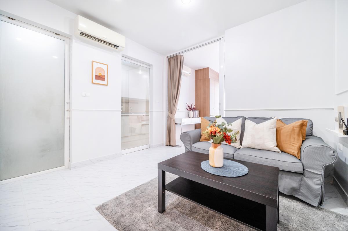 For SaleCondoLadprao101, Happy Land, The Mall Bang Kapi : 🔥For Sale 🌟Newly Renovated 🧳Move-In Ready 🏢Happy Condo Ladprao 101  35.47 sq.m.