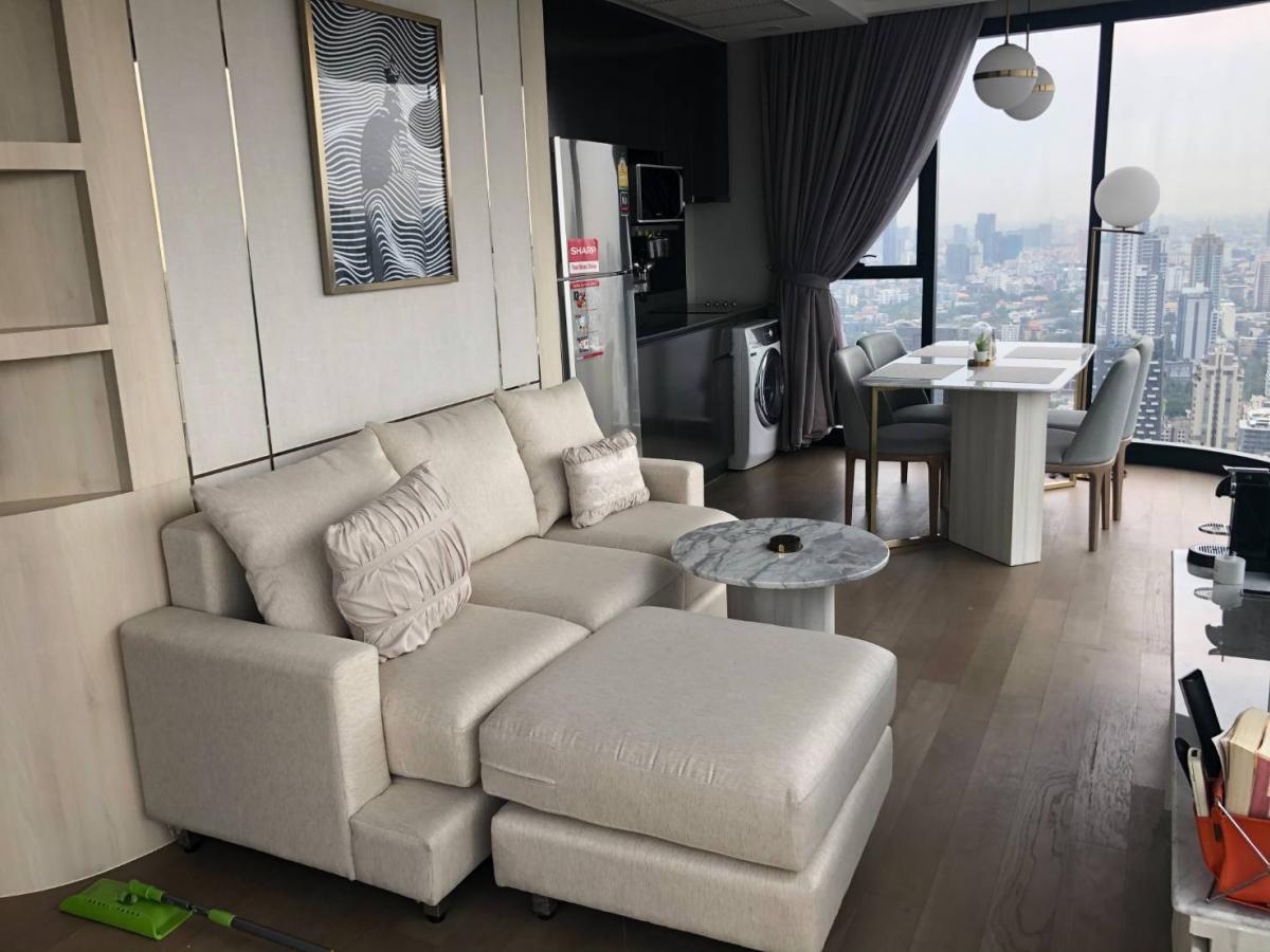 For RentCondoSukhumvit, Asoke, Thonglor : Beautiful room Ashton Asoke 2 bedrooms 2 bathrooms in the heart of SukhumvitNear BTS/MRT with complete facilities! 90,000 baht/month