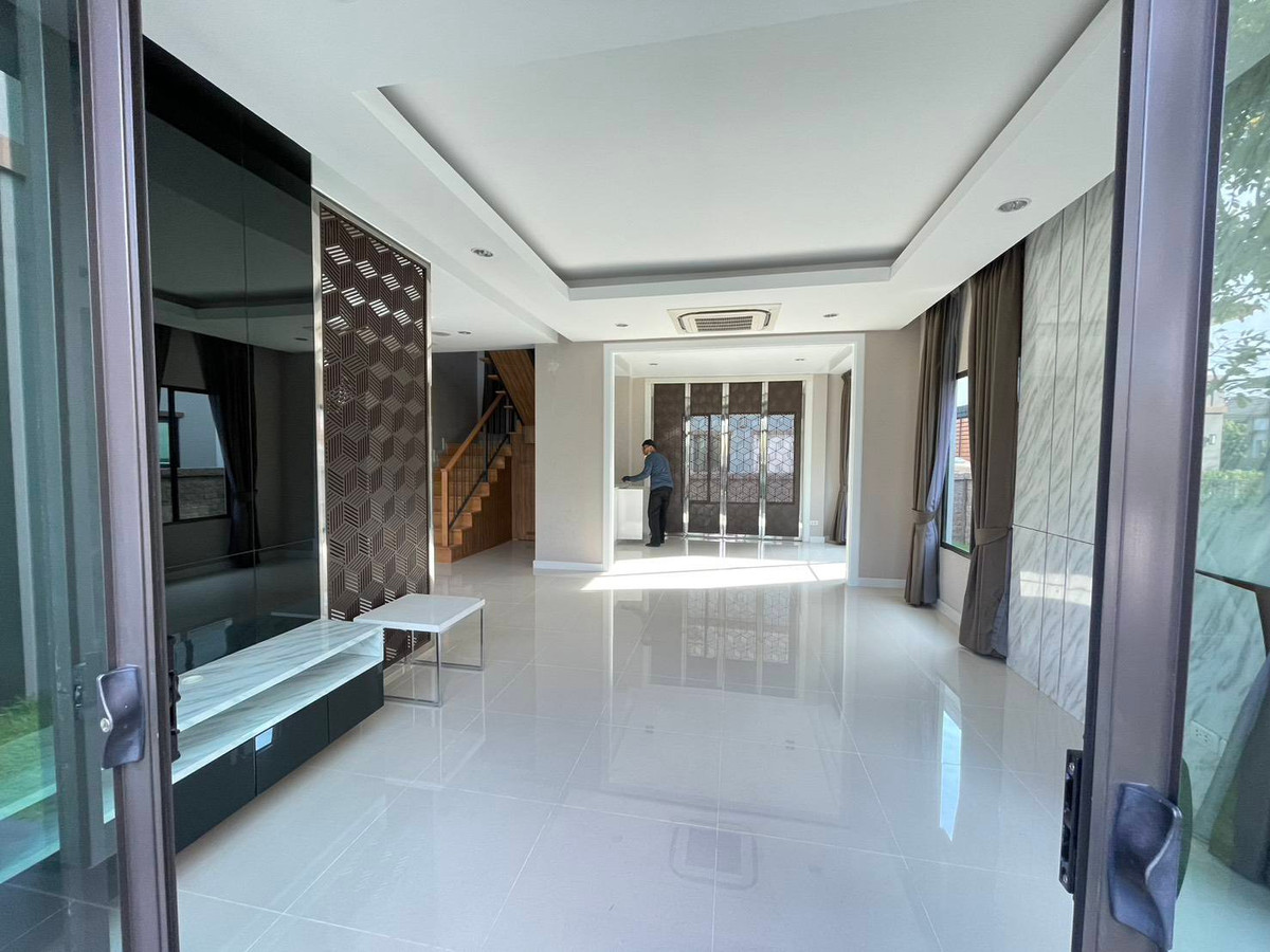 ขายบ้านพัฒนาการ ศรีนครินทร์ : 75ตรว 3นอน5น้ำ บ้านเดี่ยว 2 ชั้น ภัสสร เพรสทีจ บางนา-สุวรรณภูมิ 