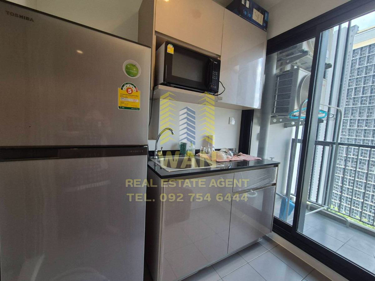 For RentCondoRattanathibet, Sanambinna : For rent, Politan Rive, 34th floor, size 30 sq m, river view, fully furnished, ready to move in, economical price.