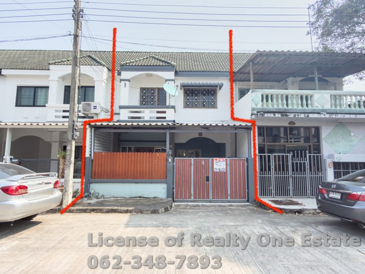 ขายทาวน์โฮมนวมินทร์ รามอินทรา : ขายทาวน์เฮ้าส์ สายไหม 81 หมู่บ้านอภินคร 20.5 ตร.ว. ติดถนนเมน สภาพสวย ราคาถูก