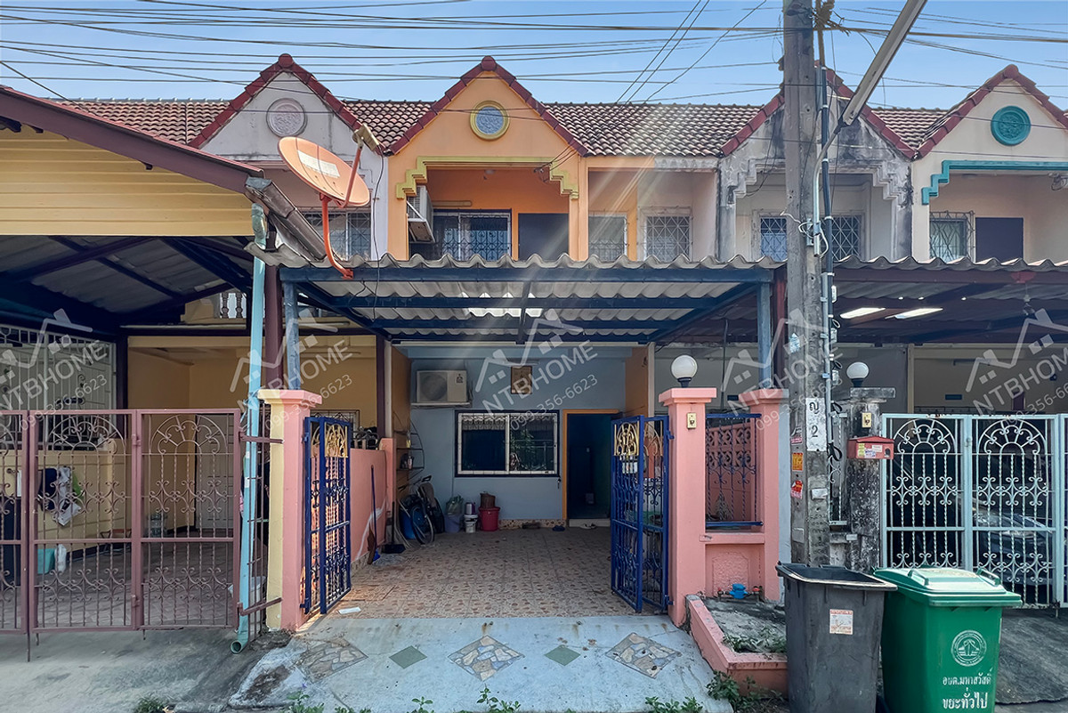 For SaleTownhomeRama5, Ratchapruek, Bangkruai : Thep Nakhon Village, Suan Phak 32, complete extension, good condition, near Central Westville.