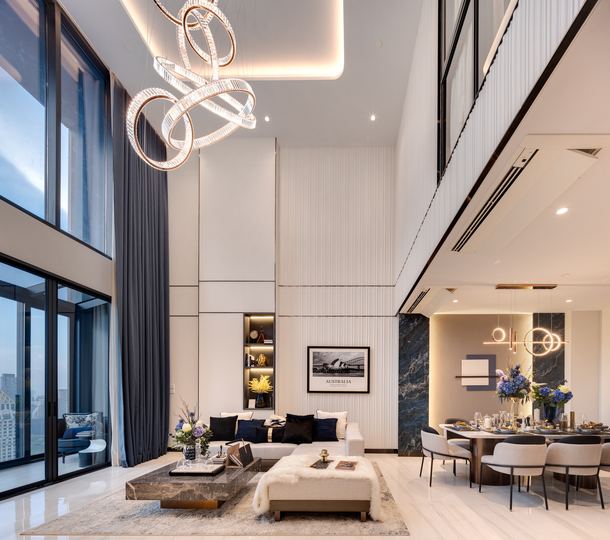 For SaleCondoSathorn, Narathiwat : Luxurious 3-bedroom duplex at Supalai Icon Sathorn, Contact 062-496-6454