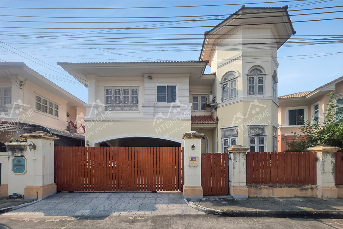 ขายบ้านพระราม 5 ราชพฤกษ์ บางกรวย : ภัสสร 7 รัตนาธิเบศร์ ทำเลดีใกล้รถไฟฟ้า MRT แยกบางพลู