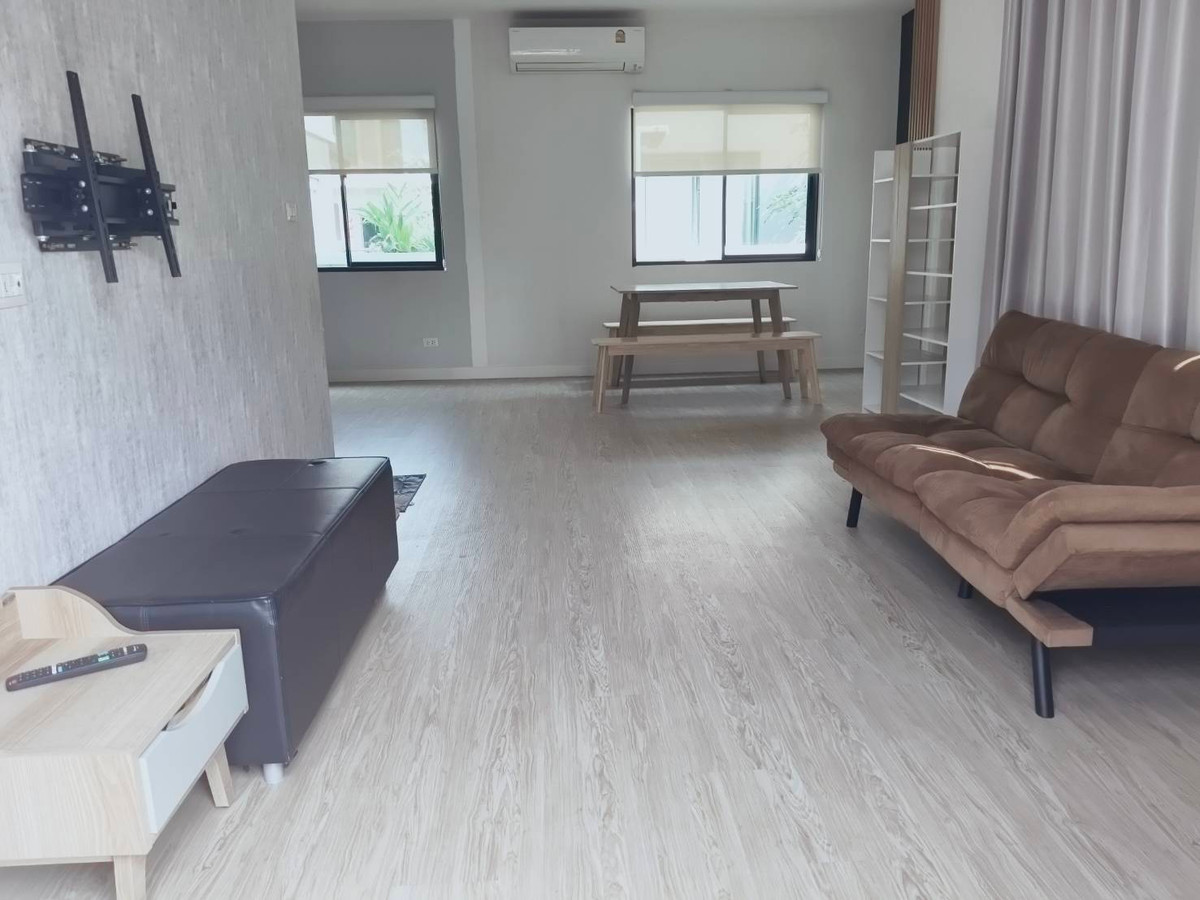 ให้เช่าบ้านปทุมธานี รังสิต ธรรมศาสตร์ : บ้านเดี่ยว เฟอร์นิเจอร์ครบ อำเภอเมืองปทุม 3ห้องนอน 