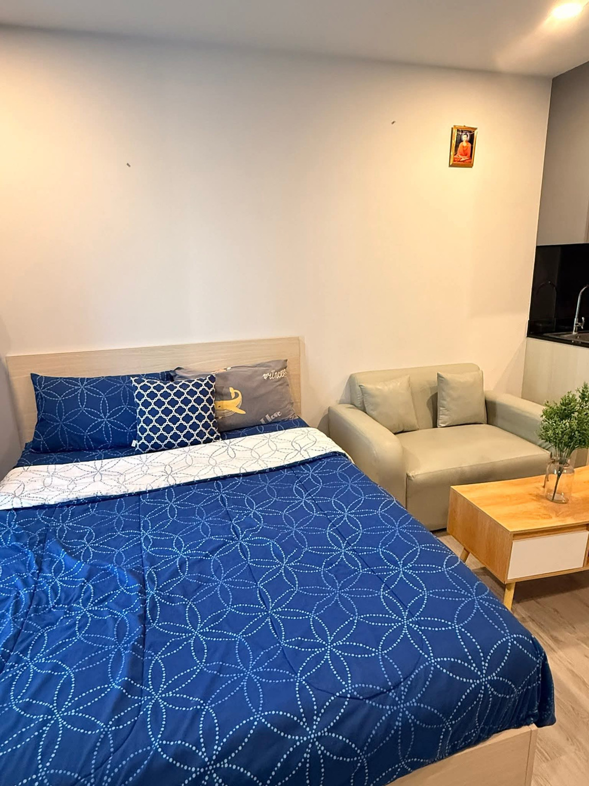 For RentCondoBangna, Bearing, Lasalle : Condo for rent Dolce Lasalle Bangna (BTS Bearing 900 meters) ready to move in.