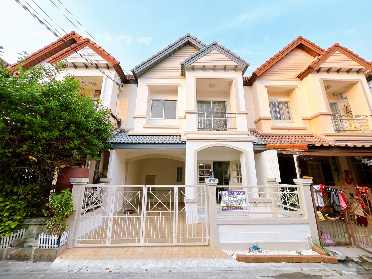 For SaleTownhomeNonthaburi, Bang Yai, Bangbuathong : #Chao Phraya Village (Behind Chao Phraya Market)