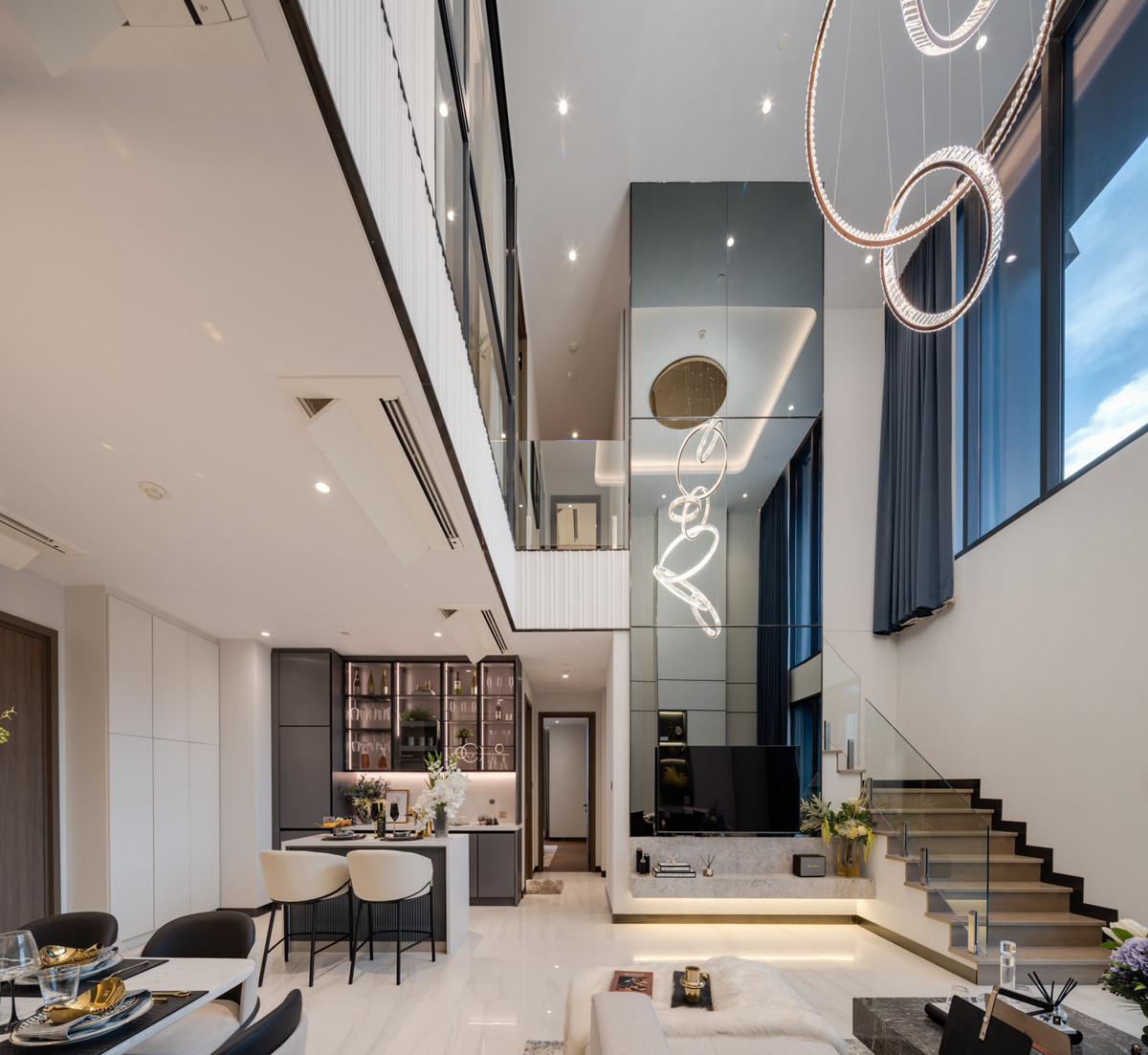 For SaleCondoSathorn, Narathiwat : Luxurious 4 bedroom duplex condo at Supalai Icon Sathorn, Contact 062-496-6454