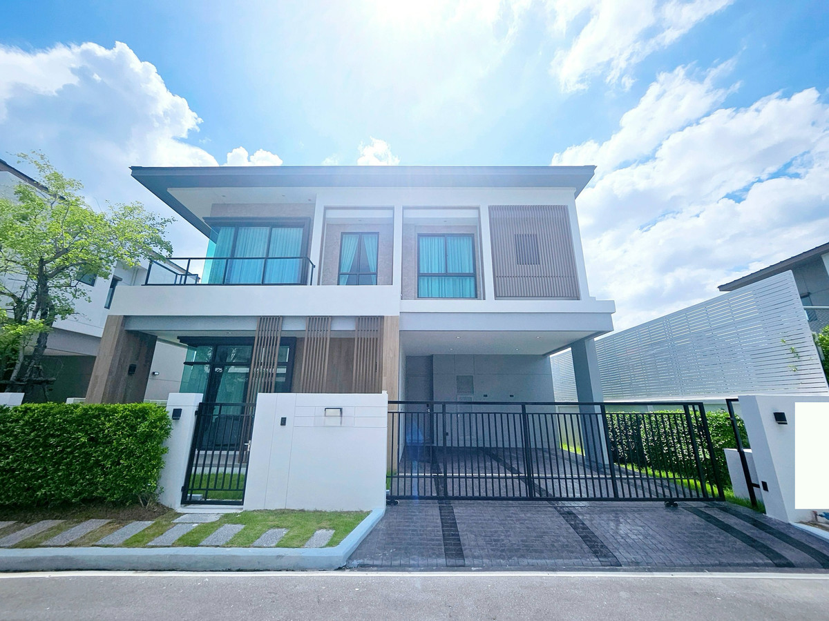 ให้เช่าบ้านบางนา แบริ่ง ลาซาล : ให้เช่า 53.2ตรว 4นอน4น้ำ บ้านเดี่ยว 2 ชั้น บางกอก บูเลอวาร์ด บางนา กม.5  