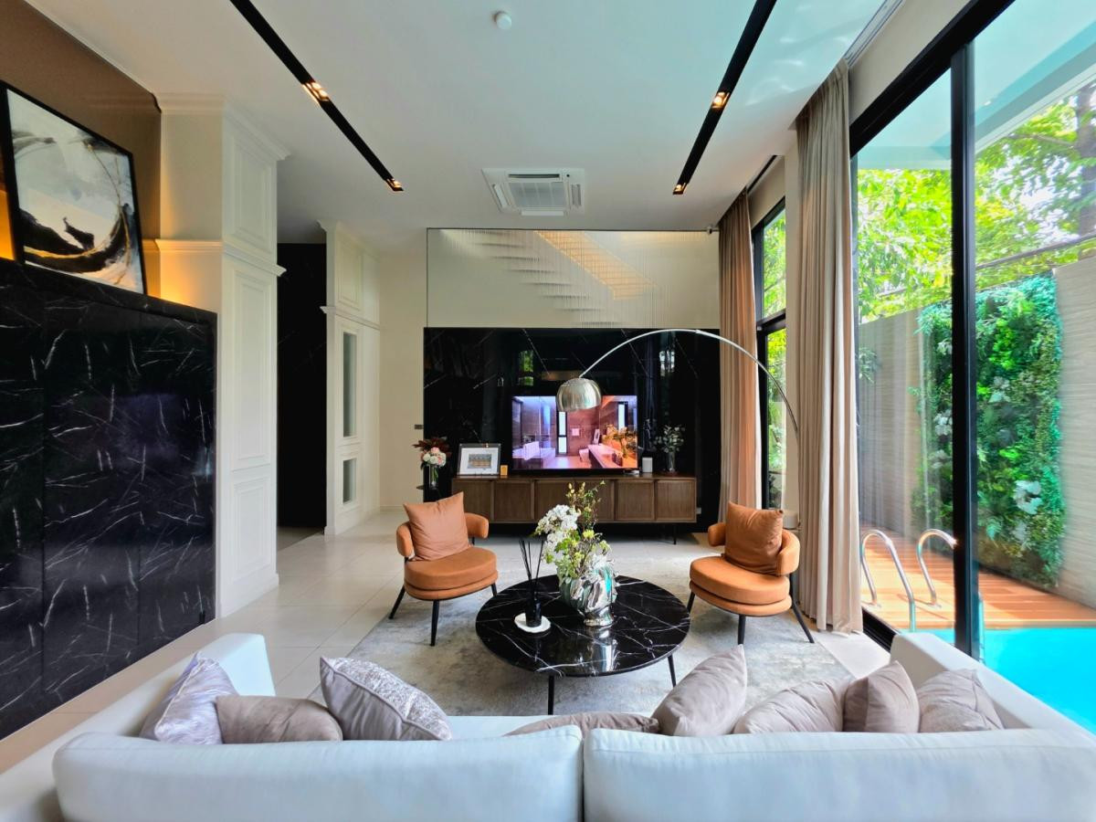 ขายบ้านรามคำแหง หัวหมาก : Arna Rama 9 บ้านเดี่ยวมือหนึ่ง ซื้อตรงจากโครงการ 4 นอน 515 ตร.ม. พร้อมลิฟต์ ลดแรงที่สุด ที่เคยมีมา 49.9 ล้าน 📞: 065-626-5636 (คุณกี้)