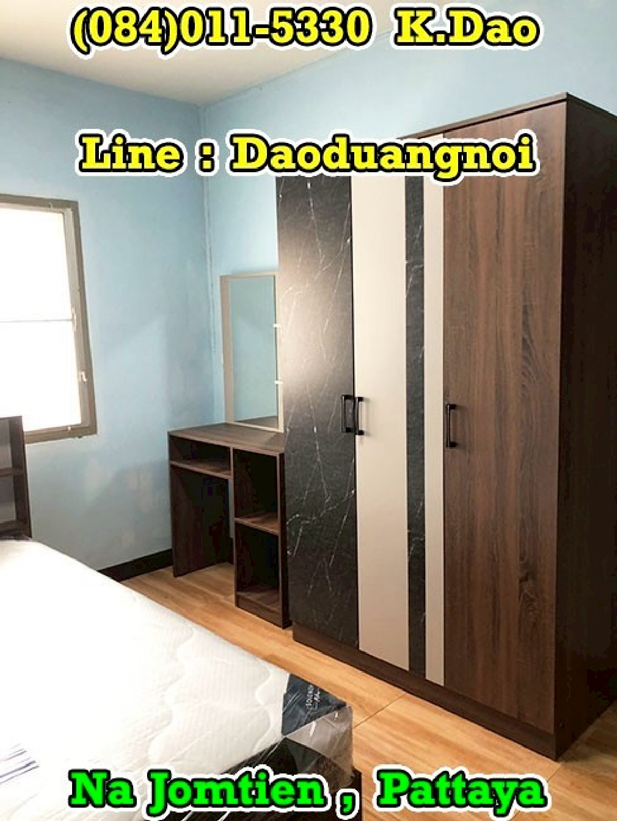 ให้เช่าคอนโดพัทยา บางแสน ชลบุรี สัตหีบ : Ua-Athorn Na Jomtien, Pattaya *** Condo for Rent *** 5,000 Baht