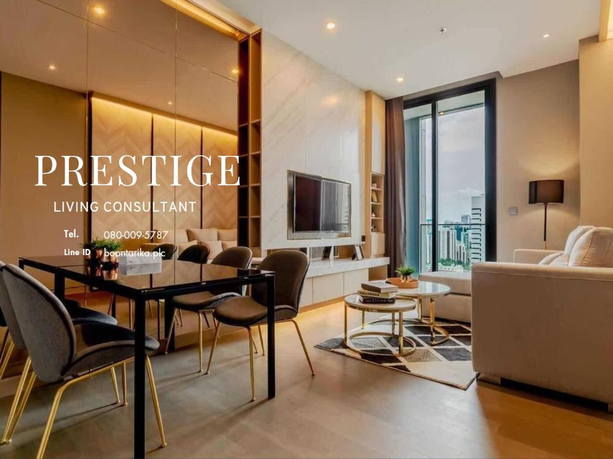 ให้เช่าคอนโดพระราม 9 เพชรบุรีตัดใหม่ RCA : 📌For RENT เช่า | The Esse at Singha Complex - 2BR (77 sqm) 75,000 THB/month