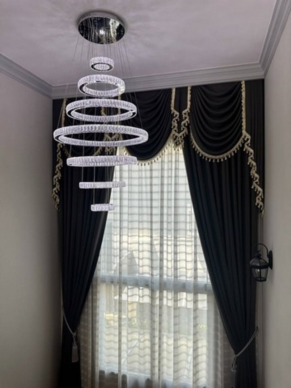 For RentHouseLadkrabang, Suwannaphum Airport : HR3194 Sell or rent a luxury detached house, Two Grand Monaco Bangna Wongwaen Project, fully furnished, ready to move in.