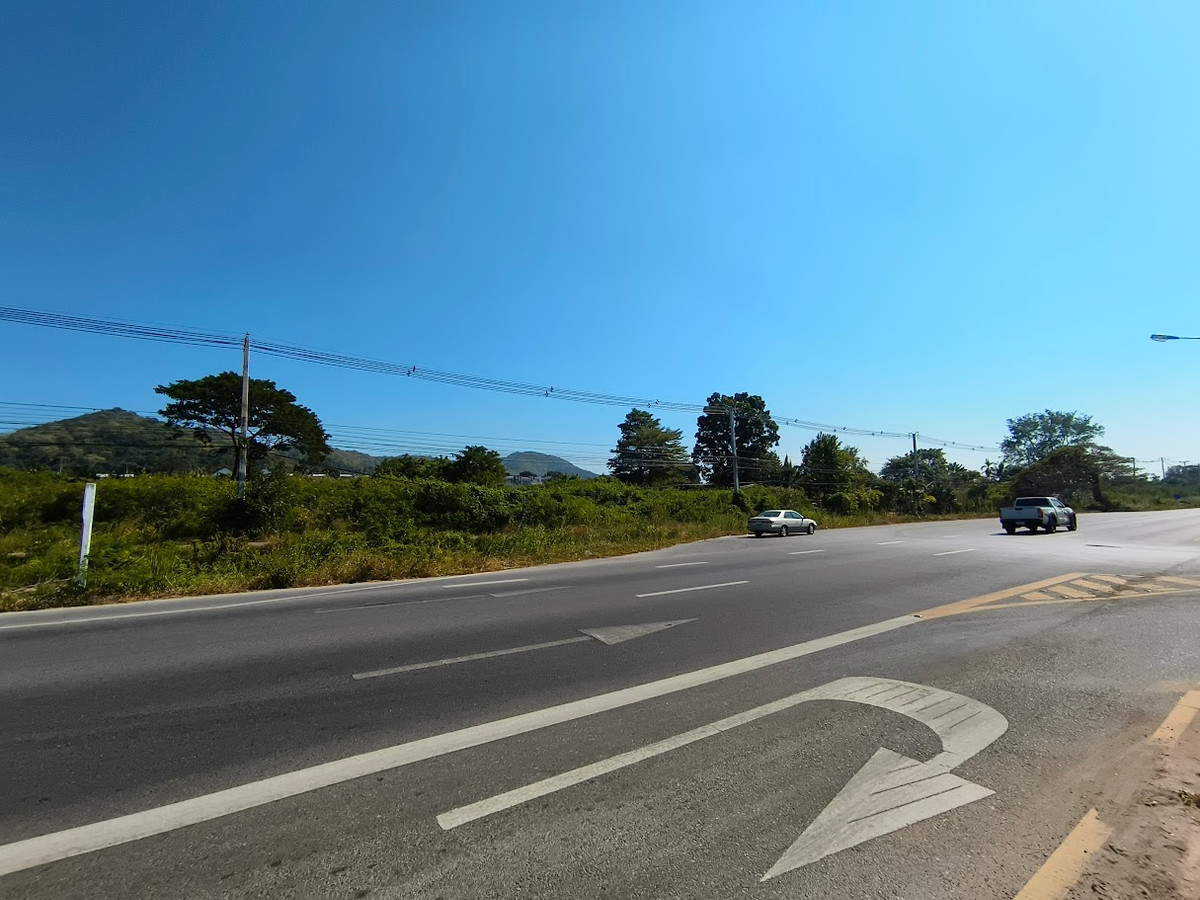 ขายที่ดินหัวหิน ประจวบคีรีขันธ์ : ที่ดินติดถนนเพชรเกษม แยกเขาเต่า-หนองหอย