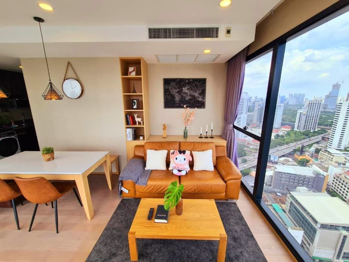 For RentCondoSiam Paragon ,Chulalongkorn,Samyan : Ashton Chula-Silom 2 Bed Panoramic View Glass Walls 60,000 per month
