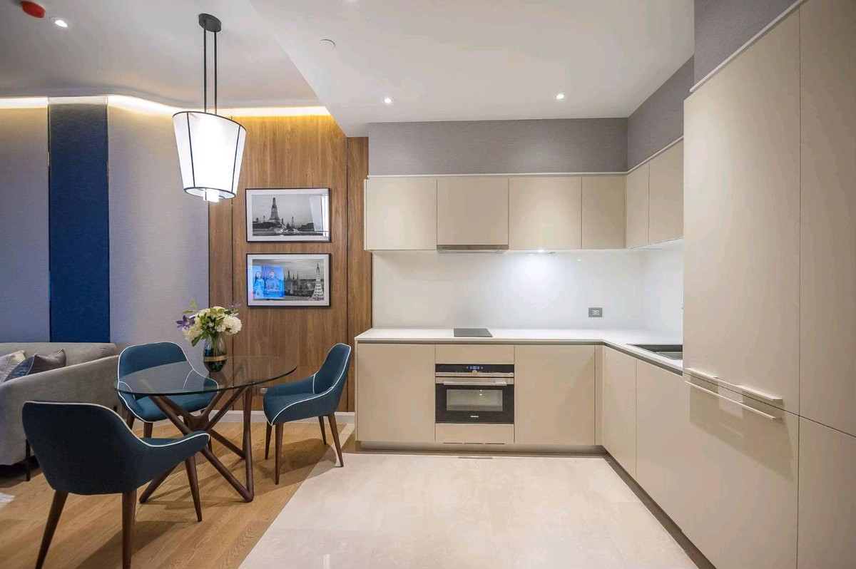 CondoWongwianyai, Charoennakor : 📌For RENT & SELL rent and sell | Magnolia Waterfront Residences - 1BR (60 sqm) 60,000 THB/month / 23,000,000 THB