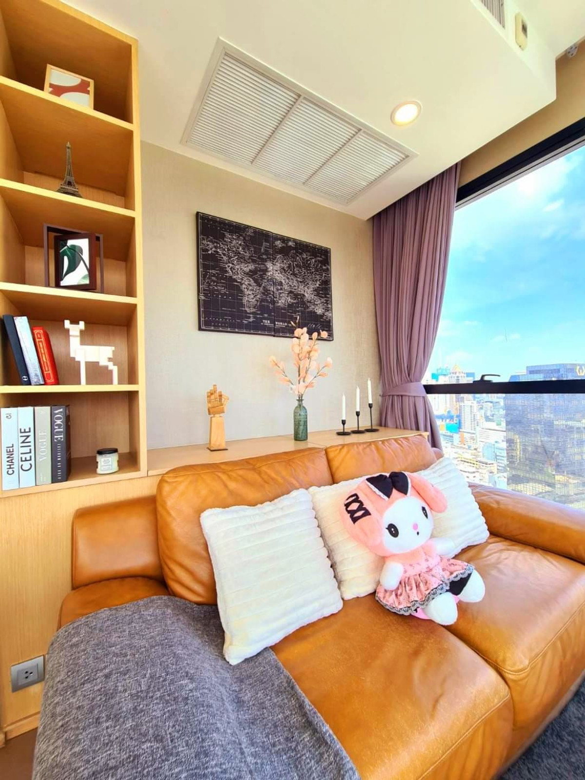 For RentCondoSiam Paragon ,Chulalongkorn,Samyan : Ashton Chula-Silom 2 Bed Panoramic View Glass Walls 60,000 per month