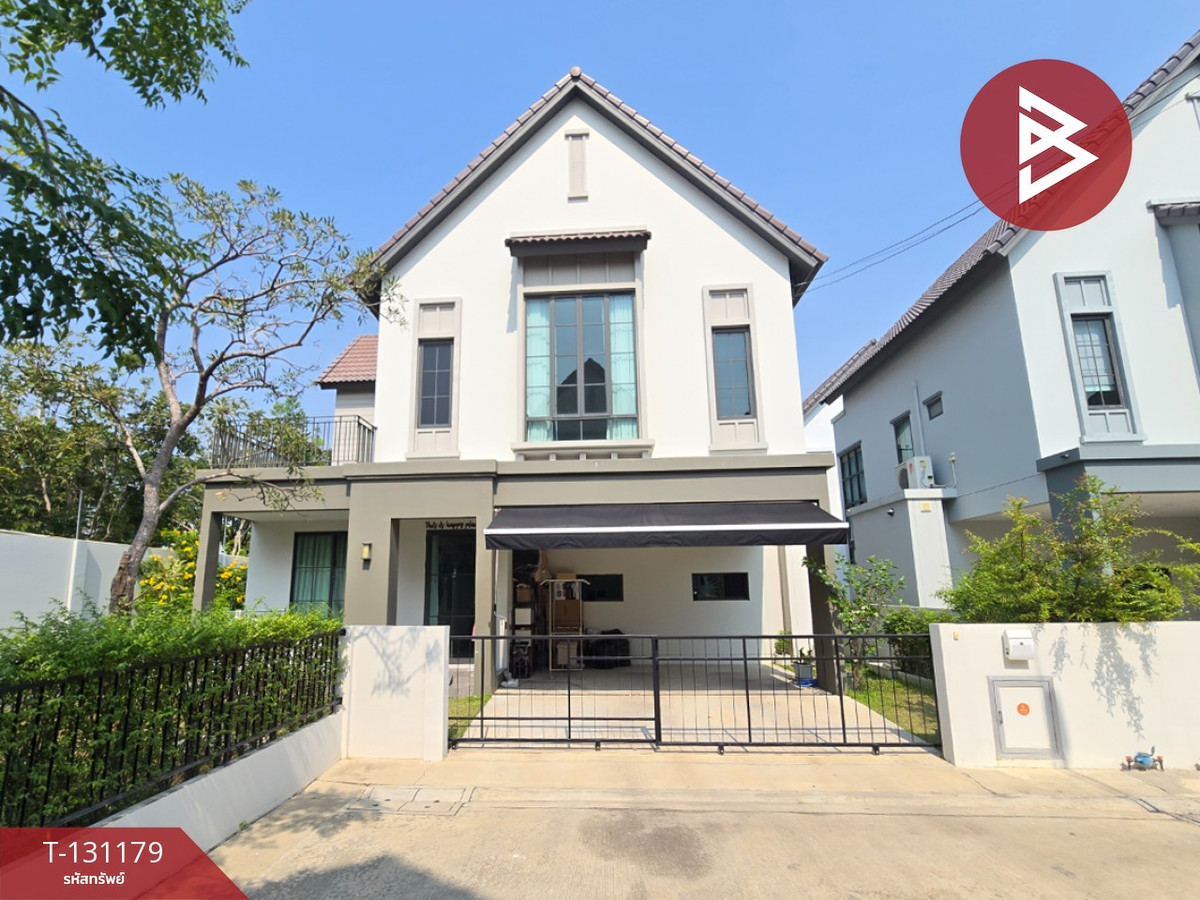 For SaleHouseRathburana, Suksawat : Single house for sale Saran Siri Prachauthit Village 90 (Saran Siri Prachauthit 90) Phra Samut Chedi Samut Prakan