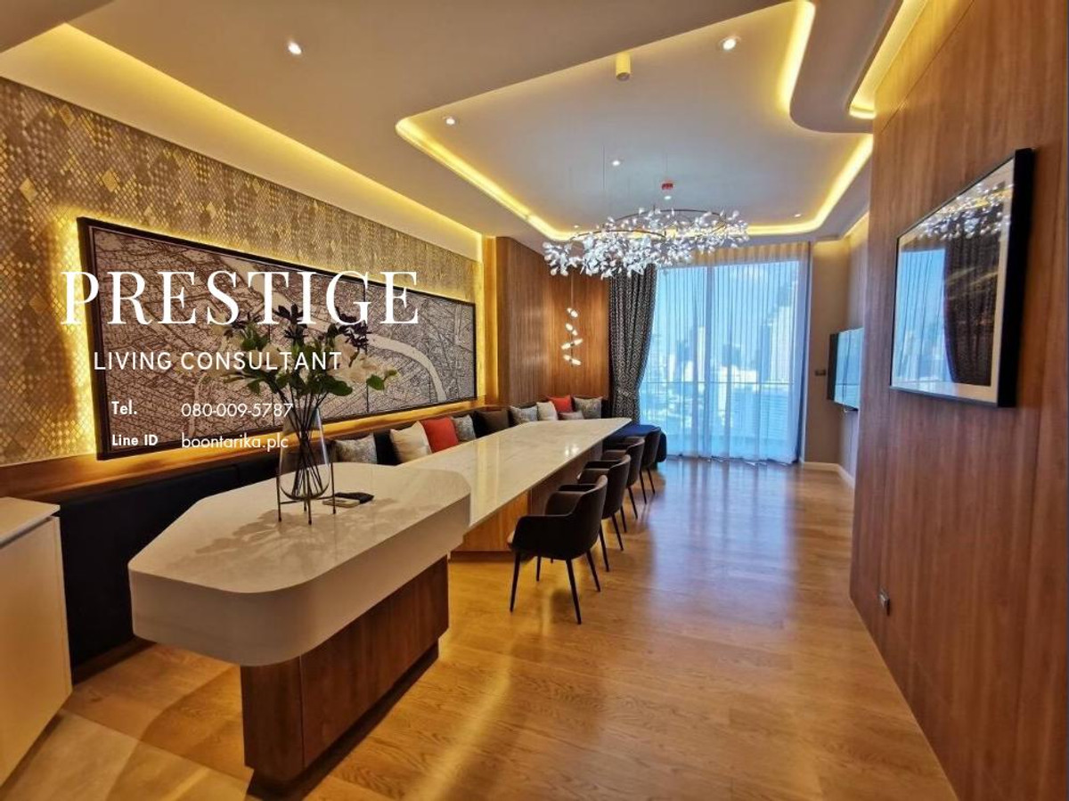 คอนโดวงเวียนใหญ่ เจริญนคร : 📌For RENT & SELL เช่า และ ขาย | Magnolia Waterfront Residences - 1BR (70 sqm) 75,000 THB/month / 26,500,000 THB