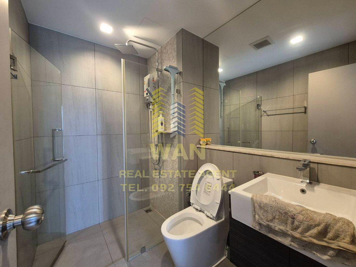 For RentCondoRattanathibet, Sanambinna : For rent, Politan Rive, 34th floor, size 30 sq m, river view, fully furnished, ready to move in, economical price.