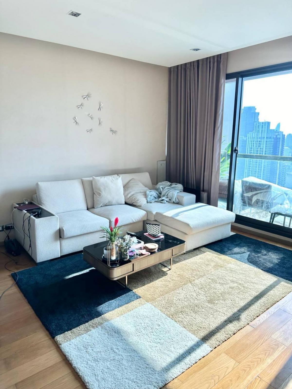 For SaleCondoSathorn, Narathiwat : The Address Sathorn 12 | 2 Bed, 2 Bath | 76.5 sqm near BTS Saint LouisPrice 14 million! Complete facilities near Central Silom Complex