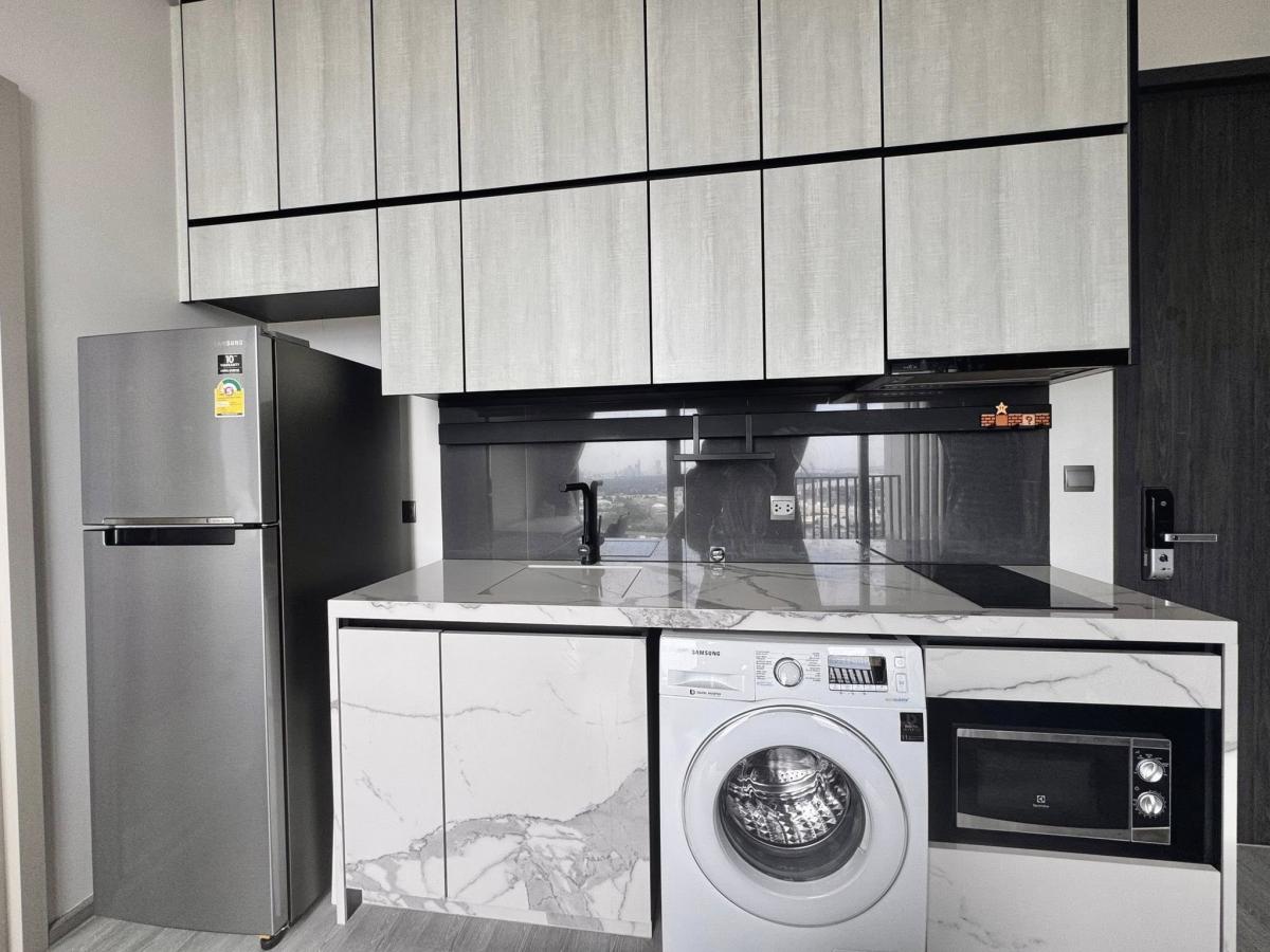 For RentCondoOnnut, Udomsuk : For rent: The Line Sukhumvit 101, beautiful view, near BTS Punnawithi1 bedroom, 32 sq.m., with complete amenities that you will love!