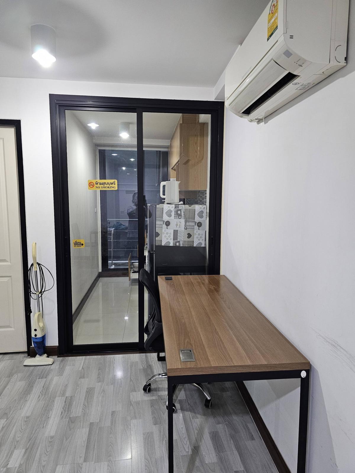 For RentCondoOnnut, Udomsuk : Rent a condo at Bangkok Feliz Sukhumvit 69, size 44 sqm.Ready to move in, close to BTS Phra Khanong for only 17,000 baht/month!