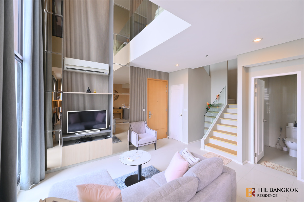 For SaleCondoRama9, Petchburi, RCA : Beautiful room, good price, newly renovated