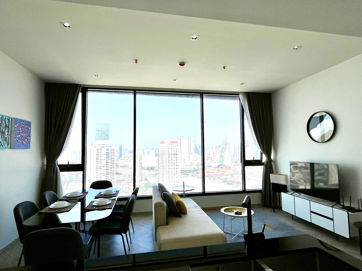 ให้เช่าคอนโดวงเวียนใหญ่ เจริญนคร : ให้เช่าคอนโด CHAPTER เจริญนคร – ริเวอร์ไซด์ (68 ตร.ม.) 2 นอน 2 น้ำ พร้อมเข้าอยู่