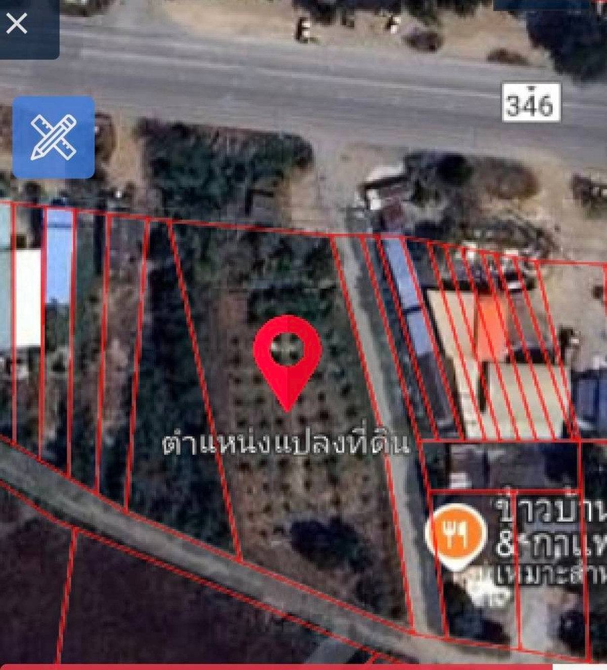 ขายที่ดินนครปฐม : ขายที่ดินเปล่า แปลงสวย ใกล้ถนนทางหลวง 346 