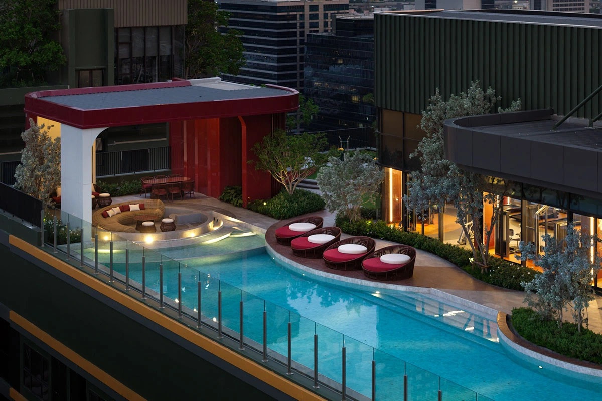 For SaleCondoLadprao, Central Ladprao : 🏢 Brand-new condominium next to Central Ladprao, direct purchase from the developer The Line Vibes, 2 bedrooms, spacious unit, only 6.69 Mb. 📞 065-626-5636 (Kie)