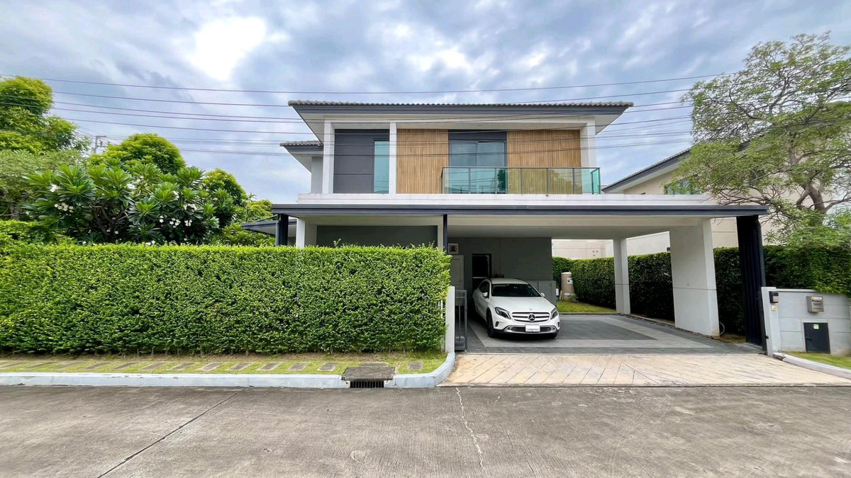 For SaleHouseNonthaburi, Bang Yai, Bangbuathong : ⚡Corner house "fully decorated + packed with extras", truly comfortable to live in, in the Ratchaphruek area.