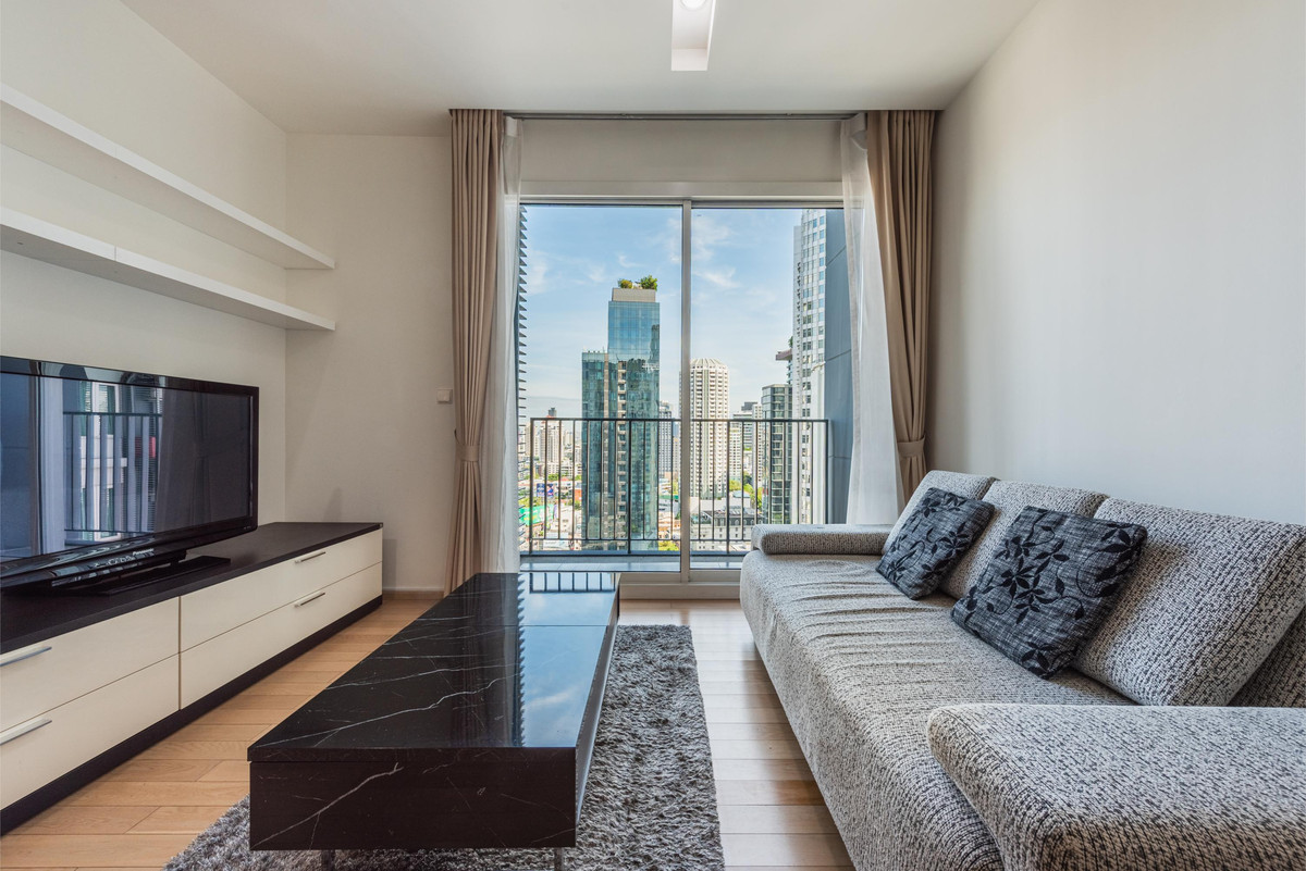 ขายคอนโดสุขุมวิท อโศก ทองหล่อ : 1 ห้องนอน วิวสูง ที่ Siri at Sukhumvit , Contact 062-496-6454